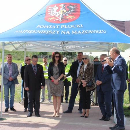 Droga powiatowa nr 6907W Gąbin – Nowy Kamień – Janówek oficjalnie oddana do użytku