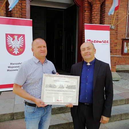 Wsparcie finasowe dla parafii w Dobrzykowie 